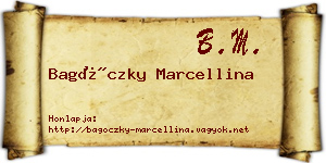 Bagóczky Marcellina névjegykártya